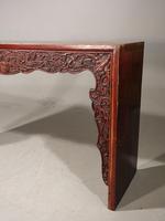 Slender 19th Century Oriental Alter Table (3 of 5) Slender 19th Century Oriental Alter Table (3 of 5)
