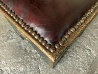 Pair of Moroccan Country House Studded & Leather Upholstered Footstools Seats (4 of 9) Pair of Moroccan Country House Studded & Leather Upholstered Footstools Seats (4 of 9)