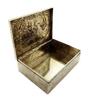 Antique Sterling Silver Trinket Box with Tavern & Fishing Scenes 1909 (6 of 11) Antique Sterling Silver Trinket Box with Tavern & Fishing Scenes 1909 (6 of 11)