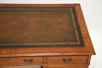 Antique Victorian Walnut Pedestal Desk (8 of 11) Antique Victorian Walnut Pedestal Desk (8 of 11)