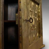 Petite Corner Cupboard, Brass, Mahogany, Wall, Cabinet, Art Nouveau, Victorian (5 of 12) Petite Corner Cupboard, Brass, Mahogany, Wall, Cabinet, Art Nouveau, Victorian (5 of 12)