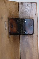 Antique Pine Wall Cupboard with Rare Leather Hinges (16 of 17) Antique Pine Wall Cupboard with Rare Leather Hinges (16 of 17)