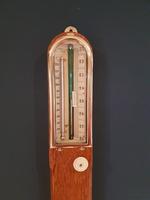 Antique Polished Oak Miner's Stick Barometer (8 of 9) Antique Polished Oak Miner's Stick Barometer (8 of 9)