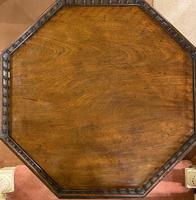 Late 18th Century Octagonal Galleried Occasional Table (6 of 7) Late 18th Century Octagonal Galleried Occasional Table (6 of 7)