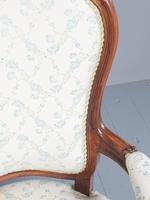 Antique Pair of French Rosewood Armchairs (10 of 19) Antique Pair of French Rosewood Armchairs (10 of 19)