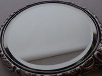 Edwardian Two Sided Solid 1902 Hallmarked Silver Hand Mirror (2 of 6) Edwardian Two Sided Solid 1902 Hallmarked Silver Hand Mirror (2 of 6)