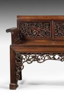 Mid 19th Century Chinese Hardwood Sofa (3 of 9) Mid 19th Century Chinese Hardwood Sofa (3 of 9)