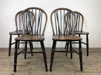 Set of Four 19th Century Ash and Elm Hoop Back Chairs (2 of 13) Set of Four 19th Century Ash and Elm Hoop Back Chairs (2 of 13)