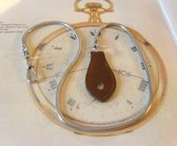 Vintage Pocket Watch Chain 1970s Long Chrome Snake Link With Leather Button Fob (3 of 11) Vintage Pocket Watch Chain 1970s Long Chrome Snake Link With Leather Button Fob (3 of 11)