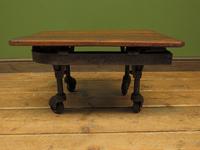 Small Industrial Antique Vono Cart Trolley Coffee Table with Bakelite Castors (4 of 17) Small Industrial Antique Vono Cart Trolley Coffee Table with Bakelite Castors (4 of 17)