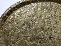Large Oval Asian Brass Wall Hanging Marriage Charger (4 of 15) Large Oval Asian Brass Wall Hanging Marriage Charger (4 of 15)