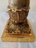 Fine Quality French Brass & Bronze Table Lamp (2 of 6) Fine Quality French Brass & Bronze Table Lamp (2 of 6)