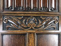 Early 20th Century Antique Oak Linenfold Hall Cupboard (5 of 13) Early 20th Century Antique Oak Linenfold Hall Cupboard (5 of 13)