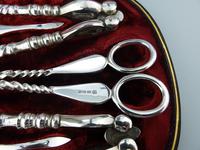 Good Silver Plate Dessert Serving Set - Cased by Atkin Bros 19th Century (4 of 5) Good Silver Plate Dessert Serving Set - Cased by Atkin Bros 19th Century (4 of 5)