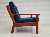 Completely renovated sofa, 70s, furniture wool, teak (12 of 13) Completely renovated sofa, 70s, furniture wool, teak (12 of 13)