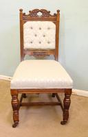 Antique Victorian Set of Eight Oak Dining Chairs (6 of 16) Antique Victorian Set of Eight Oak Dining Chairs (6 of 16)