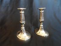 Nice Pair of Shorter Brass Candlestick of Quality Brass (3 of 6) Nice Pair of Shorter Brass Candlestick of Quality Brass (3 of 6)