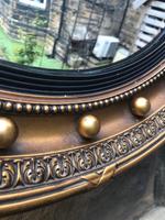 Antique Gilt Framed Convex Wall Mirror (2 of 5) Antique Gilt Framed Convex Wall Mirror (2 of 5)