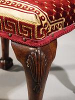 A Very Fine Quality, 18th Century Style, Silk Covered Stool (3 of 5) A Very Fine Quality, 18th Century Style, Silk Covered Stool (3 of 5)