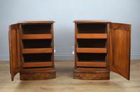 Fine Pair of Victorian Burr Walnut Bedside Cabinets (8 of 8) Fine Pair of Victorian Burr Walnut Bedside Cabinets (8 of 8)