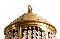Circular Brass Lantern with Glass Beaded Decoration (4 of 4) Circular Brass Lantern with Glass Beaded Decoration (4 of 4)