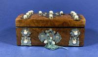 Victorian Brassbound Burr Walnut Box (10 of 12) Victorian Brassbound Burr Walnut Box (10 of 12)