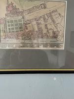 Rare a Reduced Copy of Fisher's Ground Plan of the Royal Palace of Whitehall, (2 of 3) Rare a Reduced Copy of Fisher's Ground Plan of the Royal Palace of Whitehall, (2 of 3)