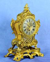 Fine English Ormolu Fusee Mantle Clock - Webster of London (2 of 9) Fine English Ormolu Fusee Mantle Clock - Webster of London (2 of 9)
