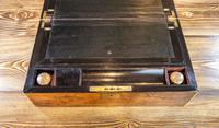 Burr Walnut Brass Bound Writing Slope 1870 (5 of 12) Burr Walnut Brass Bound Writing Slope 1870 (5 of 12)