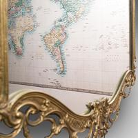 Large Antique Wall Mirror, Italian, Gilt Metal, Hall, Bedroom, Rococo, Victorian (11 of 12) Large Antique Wall Mirror, Italian, Gilt Metal, Hall, Bedroom, Rococo, Victorian (11 of 12)