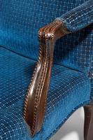 Late 19th Century Mahogany Framed Gainsborough Armchair (5 of 6) Late 19th Century Mahogany Framed Gainsborough Armchair (5 of 6)