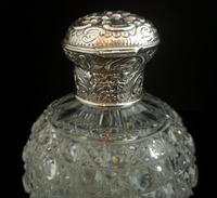 Antique Victorian Scent Bottle, Cut Glass, Sterling Silver (8 of 12) Antique Victorian Scent Bottle, Cut Glass, Sterling Silver (8 of 12)