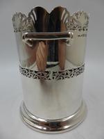 Silver Bottle Holder Birmingham 1931 (2 of 8) Silver Bottle Holder Birmingham 1931 (2 of 8)