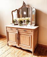 French Antique Washstand / Sideboard / Cupboard Vanity with Marble (6 of 7) French Antique Washstand / Sideboard / Cupboard Vanity with Marble (6 of 7)