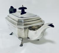 Solid Sterling Silver Art Deco Three Part Tea Set Service (3 of 20) Solid Sterling Silver Art Deco Three Part Tea Set Service (3 of 20)