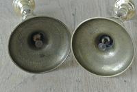 Pair Victorian Brass Candlesticks c.1850-1870 Round Base with Pushers 8.75 Inch (2 of 5) Pair Victorian Brass Candlesticks c.1850-1870 Round Base with Pushers 8.75 Inch (2 of 5)