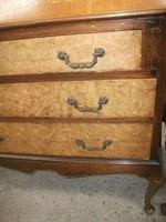 Three Drawer Burr Walnut Bureau (4 of 4) Three Drawer Burr Walnut Bureau (4 of 4)