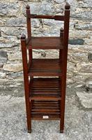 Antique Ship's Teak Four Tier Whatnot (1 of 15)