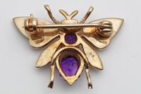 Vintage Gold Amethyst & Seed Pearl Novelty Brooch (2 of 5) Vintage Gold Amethyst & Seed Pearl Novelty Brooch (2 of 5)