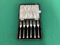 Art Deco Silver Cake Forks (2 of 3) Art Deco Silver Cake Forks (2 of 3)