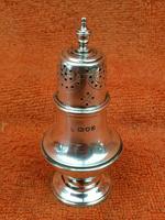 Antique Sterling Silver Hallmarked Pepper Shaker 1909 London ,C S Harris & Sons Ltd (2 of 7) Antique Sterling Silver Hallmarked Pepper Shaker 1909 London ,C S Harris & Sons Ltd (2 of 7)