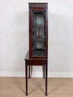 Edwardian Glazed Bookcase Cabinet on Stand Astragal Mahogany (9 of 11) Edwardian Glazed Bookcase Cabinet on Stand Astragal Mahogany (9 of 11)
