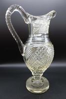 Fine Late Regency Hobnail & Diamond Cut Large Jug (5 of 5) Fine Late Regency Hobnail & Diamond Cut Large Jug (5 of 5)