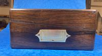 Rosewood William IV Writing Slope with Mother of Pearl Inlay (11 of 24) Rosewood William IV Writing Slope with Mother of Pearl Inlay (11 of 24)