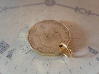Vintage Pocket Watch Chain Fob 1952 Threpenny Bit Coin Fob (6 of 8) Vintage Pocket Watch Chain Fob 1952 Threpenny Bit Coin Fob (6 of 8)