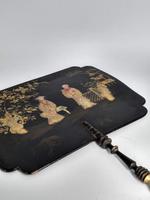 Laquered Chinoiserie Fan (7 of 9) Laquered Chinoiserie Fan (7 of 9)