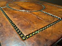 Outstanding William & Mary Style Leather & Stud Bound Country Oak Lowboy Table (13 of 18) Outstanding William & Mary Style Leather & Stud Bound Country Oak Lowboy Table (13 of 18)