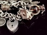 Vintage Sterling Silver Charm Bracelet, 1960s - Heavy (5 of 12) Vintage Sterling Silver Charm Bracelet, 1960s - Heavy (5 of 12)