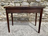 Antique Georgian Mahogany Fold Over Tea Table (17 of 27) Antique Georgian Mahogany Fold Over Tea Table (17 of 27)