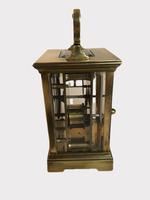 Quality Antique French Brass Carriage Clock (9 of 12) Quality Antique French Brass Carriage Clock (9 of 12)